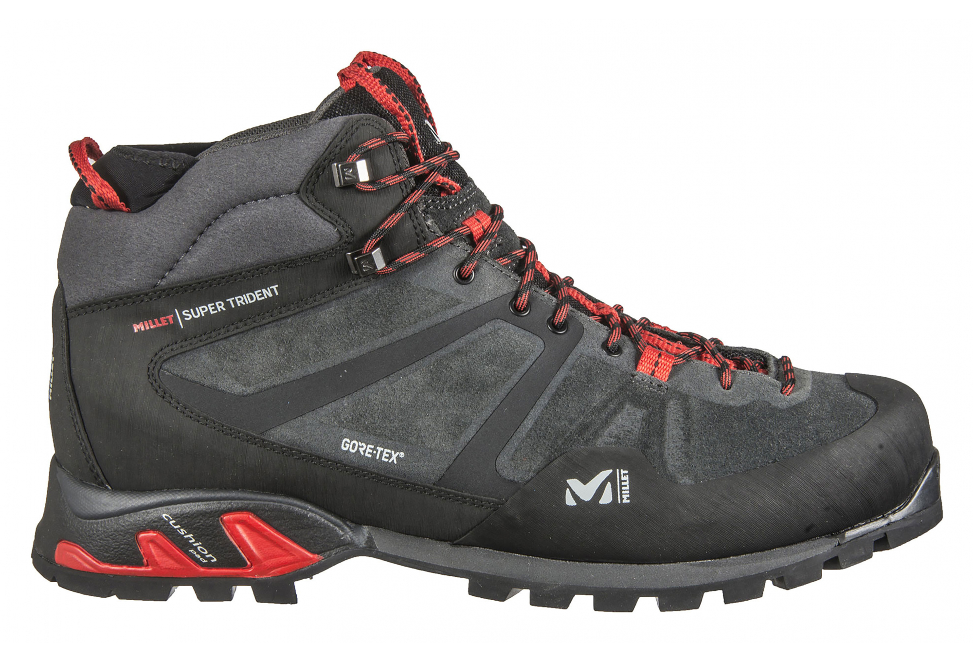 Millet Super Trident GTX Gray Hiking Boots For Men