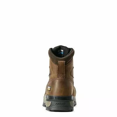 Ariat Men's Brown Mastergrip Defend H2O Work Boots 10029523 - Image 5
