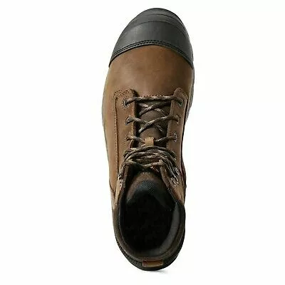 Ariat Men's Brown Mastergrip Defend H2O Work Boots 10029523 - Image 3