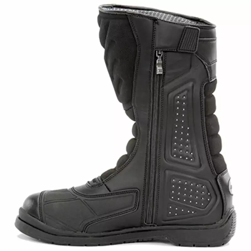 Joe Rocket Men’s Black Sonic X Leather Riding Boots - Image 4
