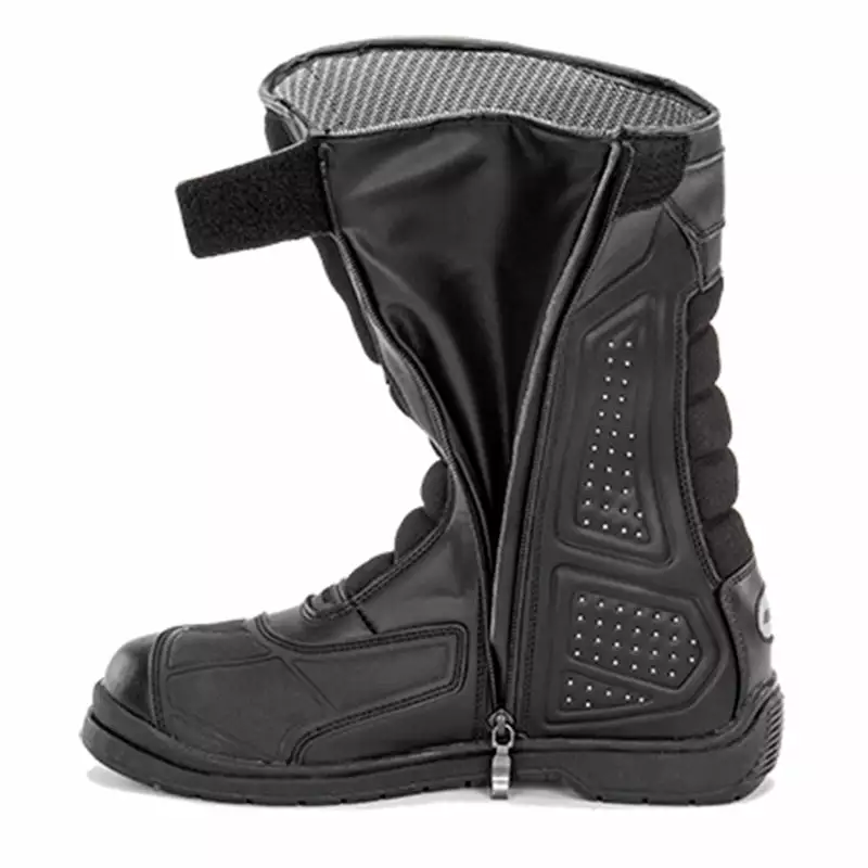 Joe Rocket Men’s Black Sonic X Leather Riding Boots - Image 2