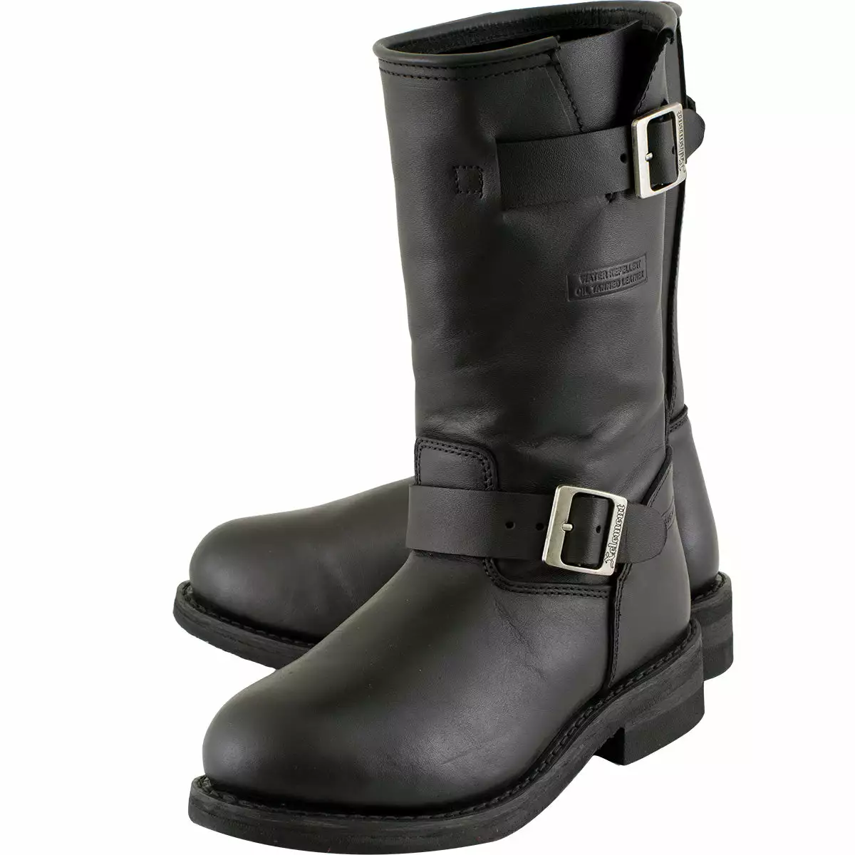 Xelement 2440 Women's 'Classic' Black Leather Advanced Engineer Motorcycle Biker Boots - Image 6