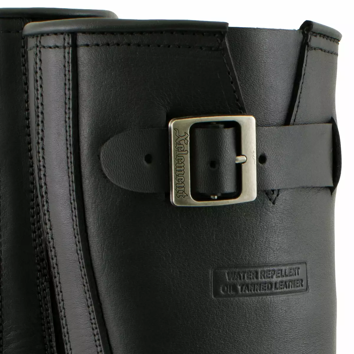 Xelement 2440 Women's 'Classic' Black Leather Advanced Engineer Motorcycle Biker Boots - Image 7