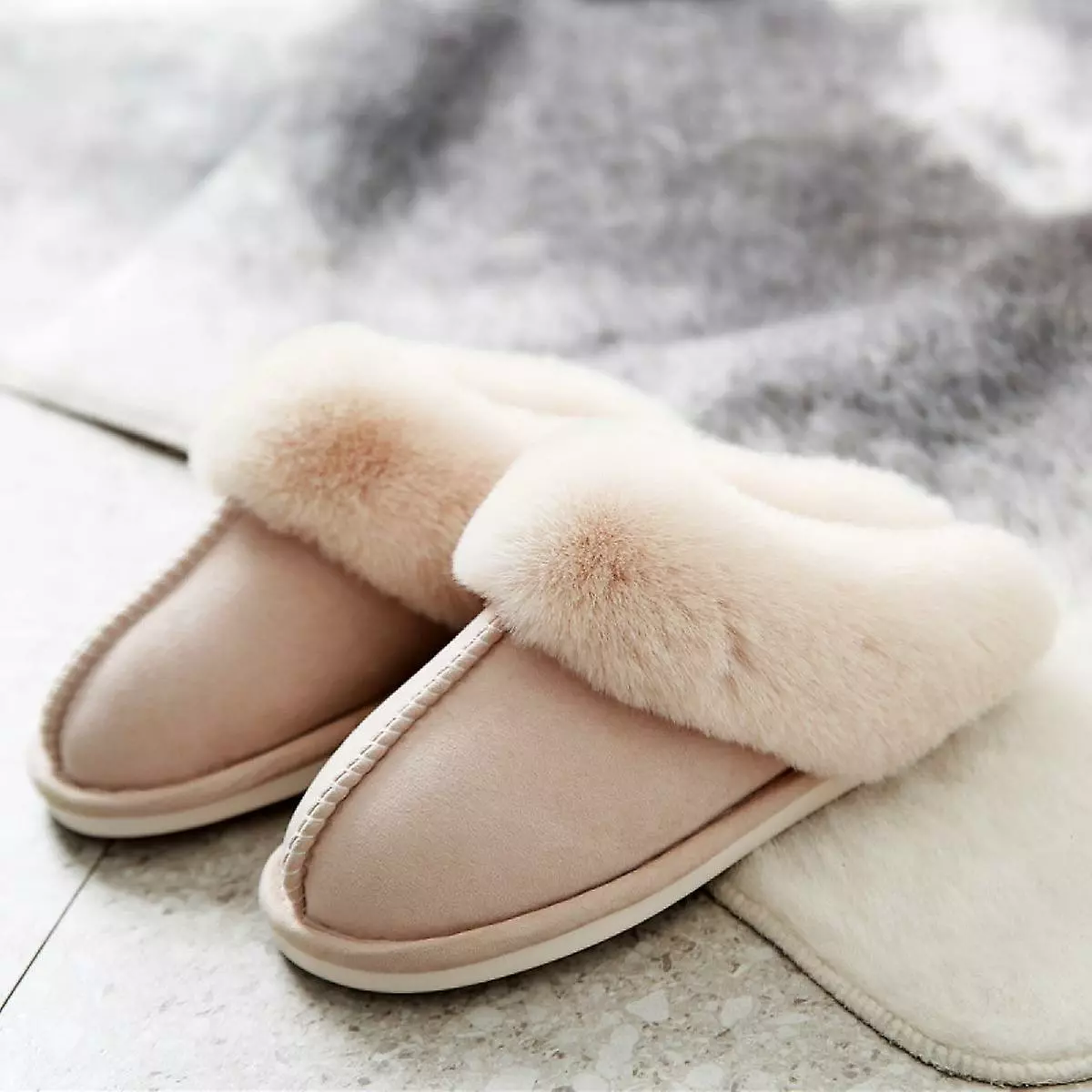 Womens Slipper Memory Foam Fluffy Soft Warm Slip On House Slippers,anti-skid Cozy Plush For Indoor Outdoor(xl) - Image 3