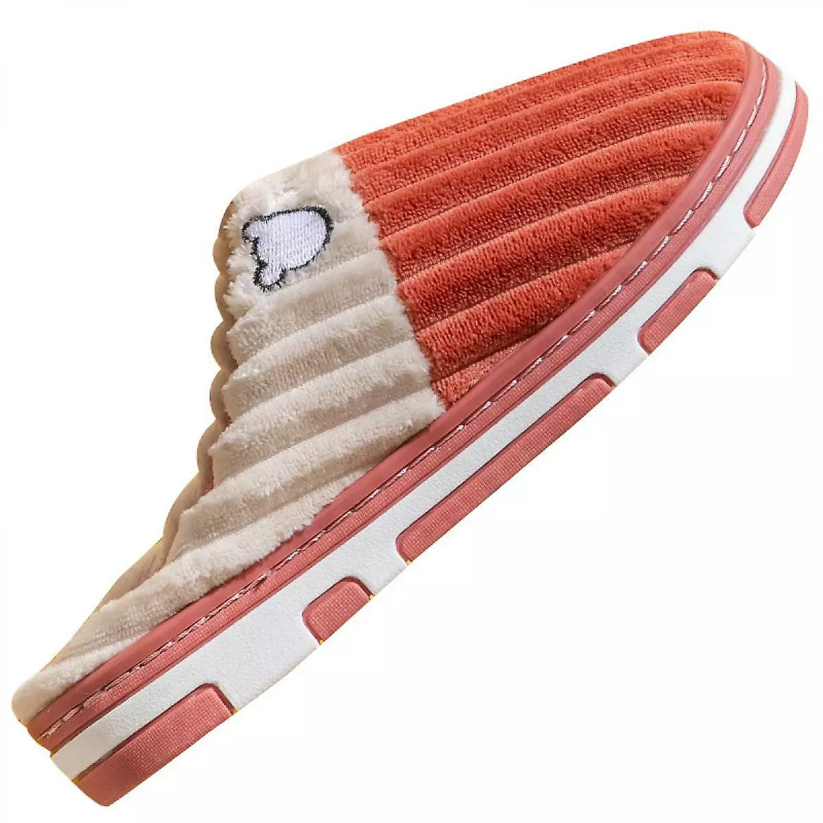 Slippers For Womens Warm Memory Foam Anti-slip House Shoes Comfortable Cotton Slippers Home Bedroom7-7.5 - Image 2