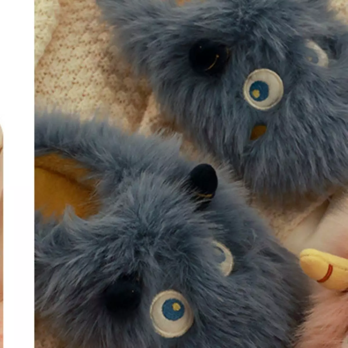 Women Family Cute Warm House Slippers Booties6.5-7blue - Image 4