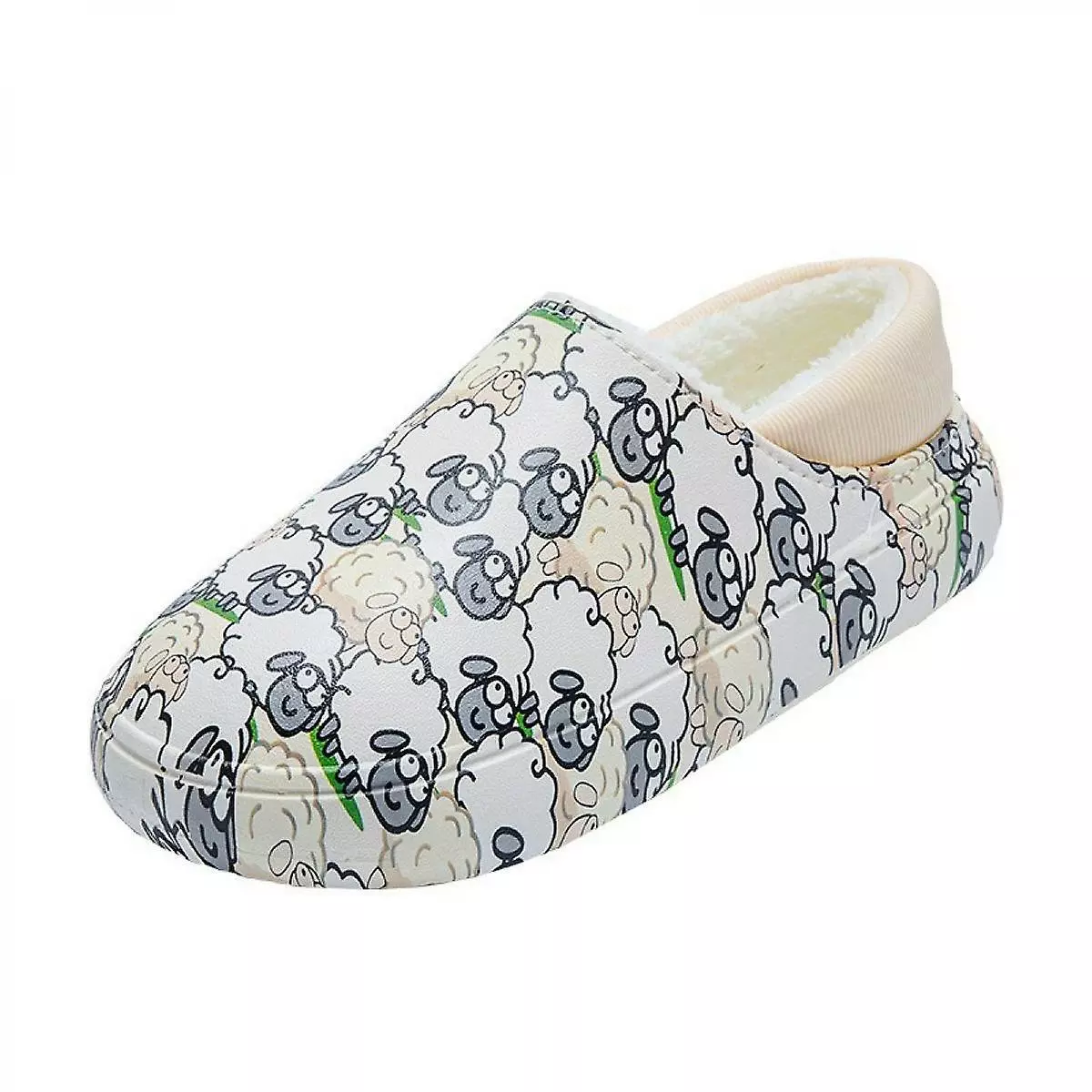 Womens Slippers Cute Cozy Memory Foam House Slippers Warm Fleece Lining Soft Plush Non-slip Sole6.5-7