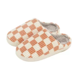 Women's Slippers Men's Warm Slippers Home Shoes Comfortable Memory Foam Anti-slip House Cotton Shoes Indoor & Outdoor5.5-6