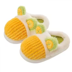 Womens Comfy Slippers Memory Foam Fluffy Warm Non-slip Comfortable Slip-on House Shoessize:6.5-7