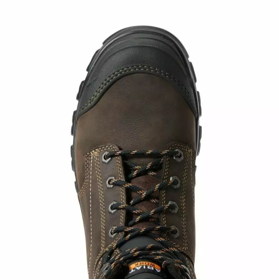 Ariat® Men's Treadfast 6" Steel Toe Waterproof Work Boots 10034673 - Image 3