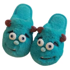 Boys Slippers Monster Slippers For Kids Warm Comfy Cute Upper House Bedroom Shoes