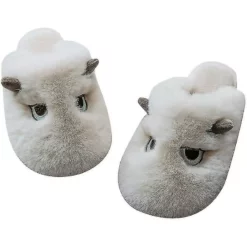 Cute Animal Slippers For Women, Winter Warm Memory Foam House Slippers, For Girls Indoor Outdoor Shoes