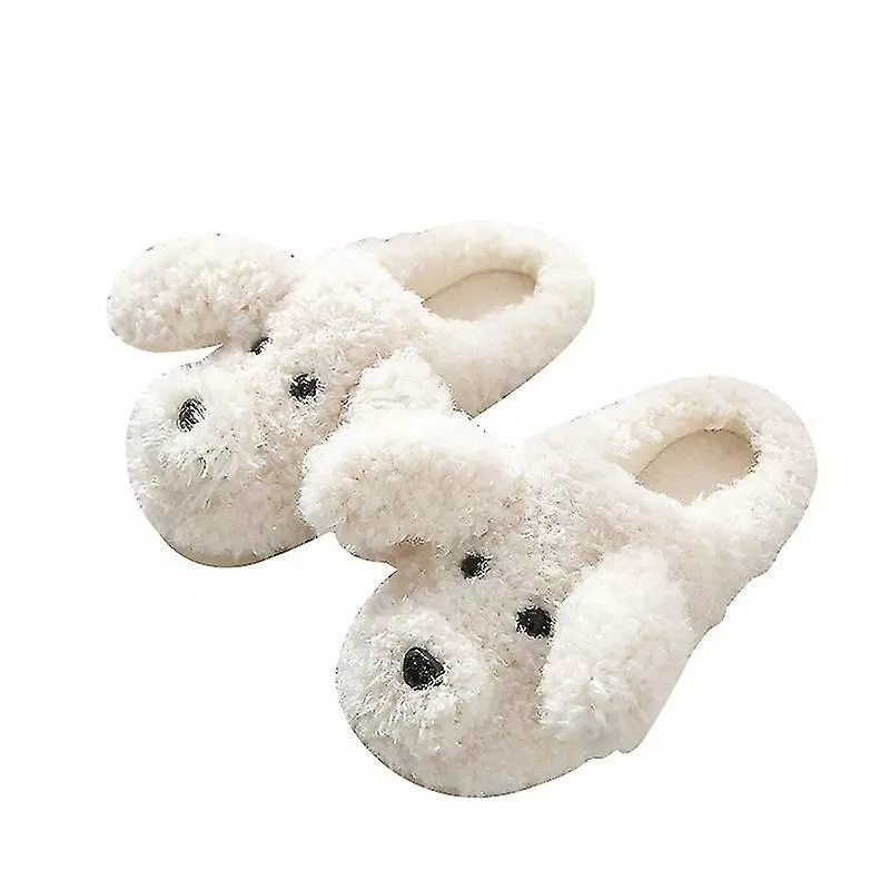 Women's Dog Slippers Warm Slippers Bei