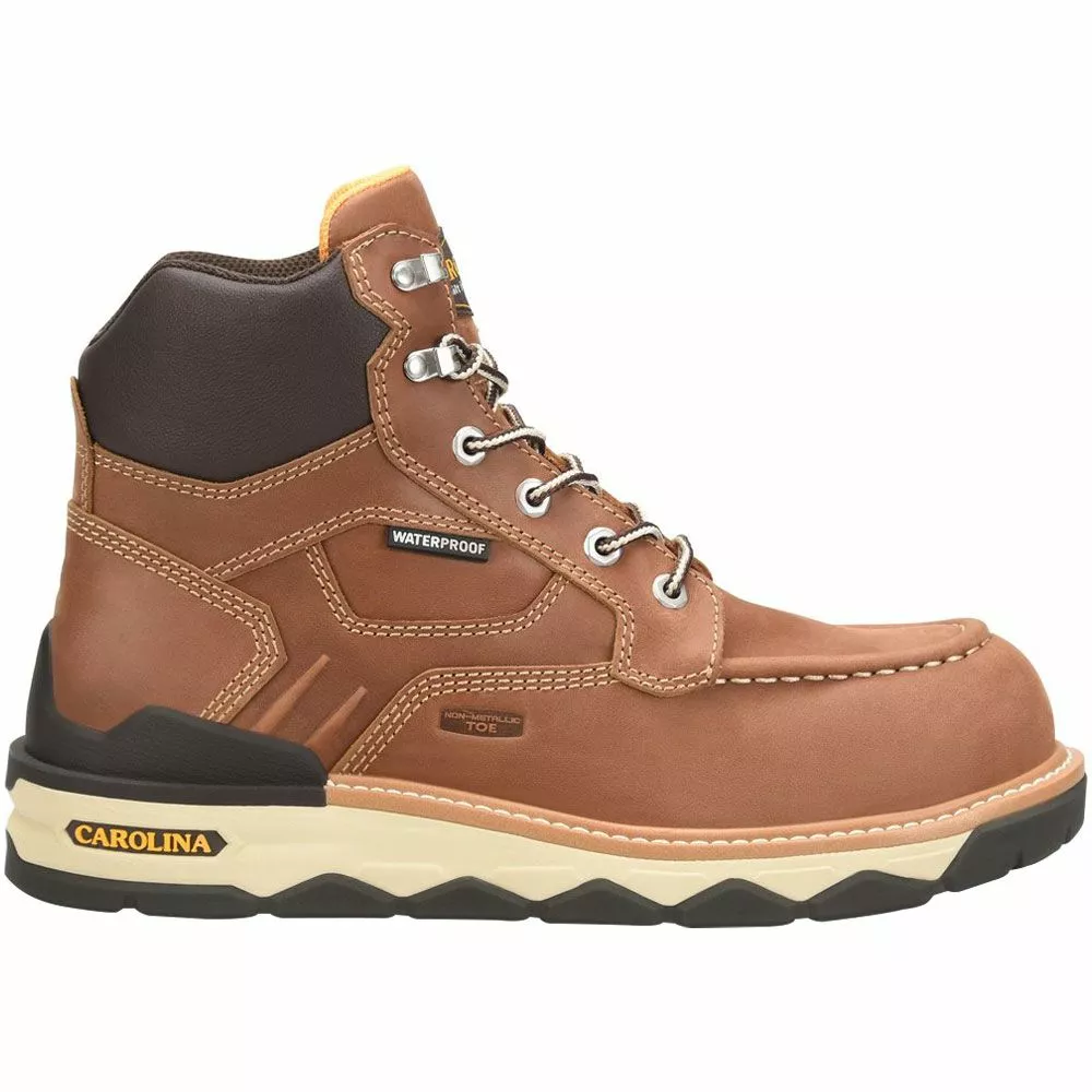 Carolina Men's 6" Guardian Waterproof Moc Composite Toe Work Boots CA7834 - Image 3