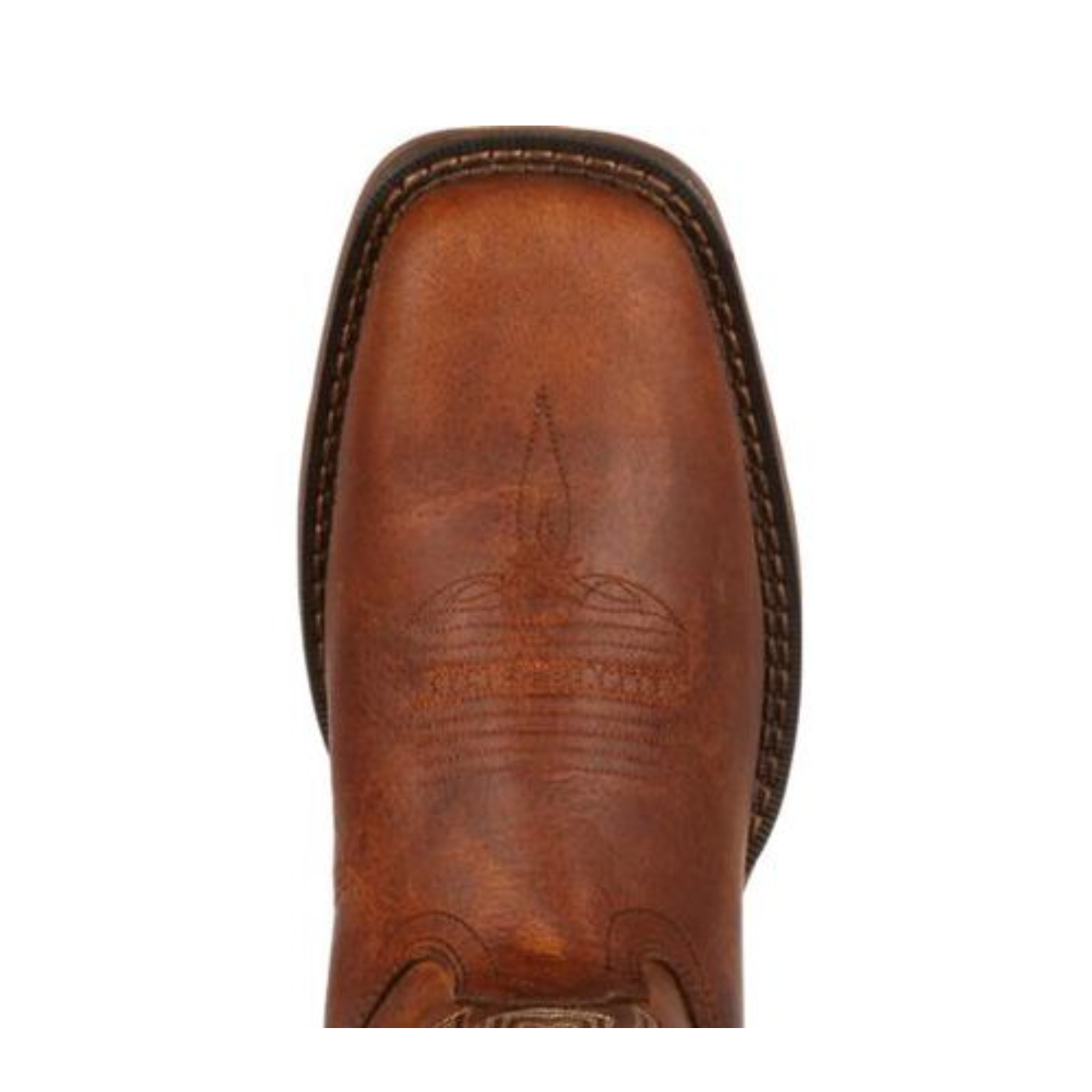 Durango® Men's 12" Western Brown Square Toe Work Boots DB4343 - Image 7