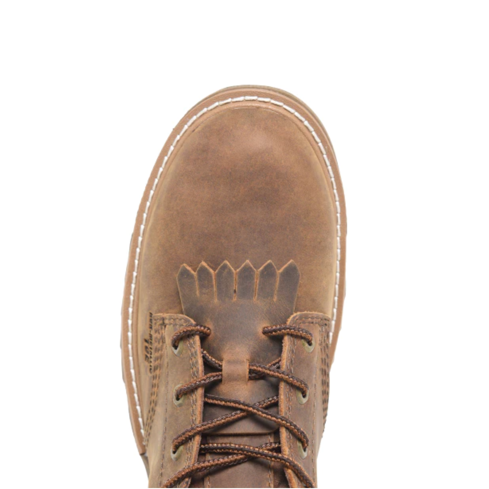 Double H® Men's 8" U Toe Lacer Medium Brown Work Boots DH5394 - Image 3