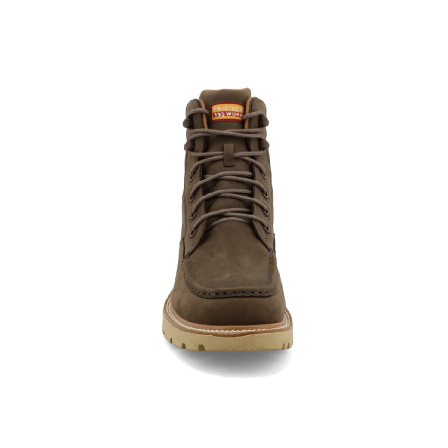 Twisted X® Men's 6" Shitake Brown Waterproof Work Boots MXCW004 - Image 5