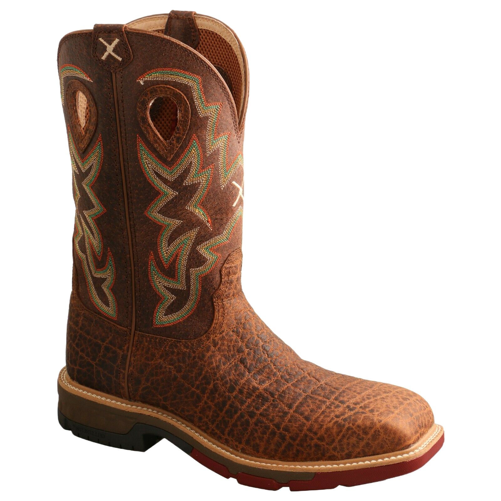 Twisted X Men's Nano Composite Toe Tan Western Work Boots MXBN001