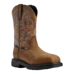 Ariat® Men's Bravo Brown Workhog XT H2O Work Boots 10031483