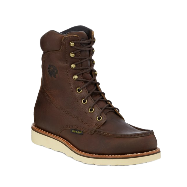 Chippewa Men's Edge Walker Briar Waterproof Brown Work Boots 25346