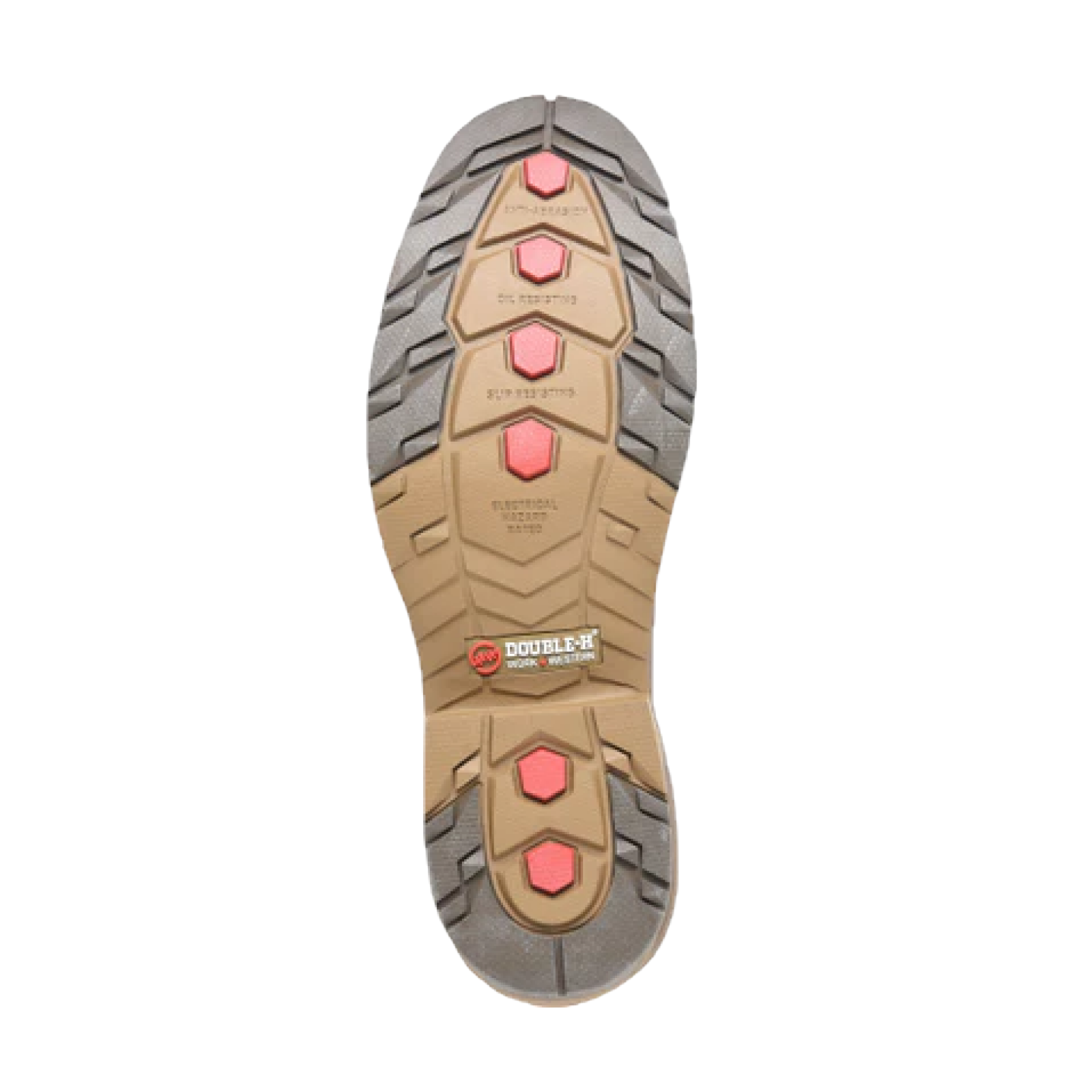 Double H® Men's 12" Cleave Composite Toe Brown Work Boots DH5422 - Image 2