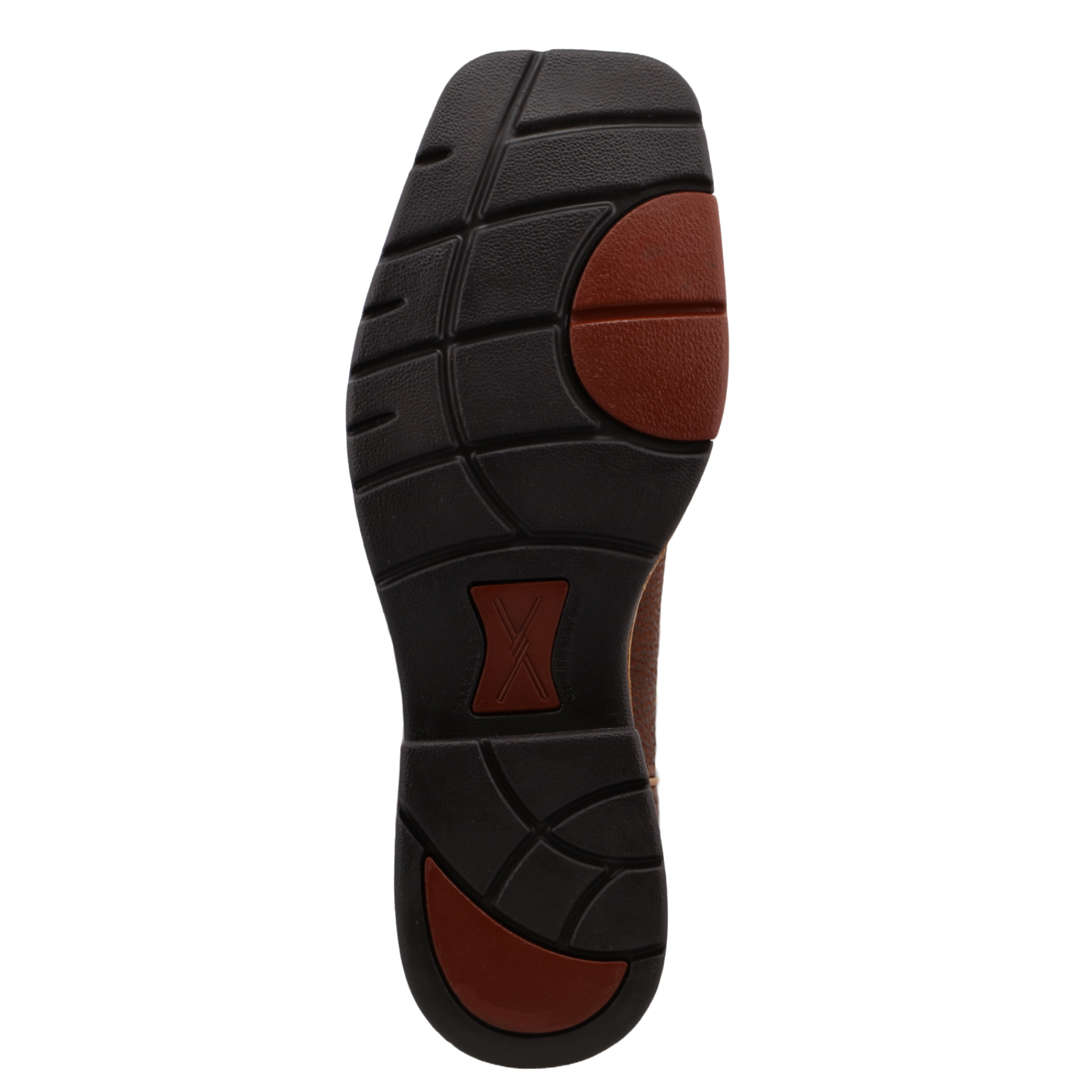 Twisted X® Men's Peanut Distressed & Navy Western Work Boots MLCW016 - Image 2