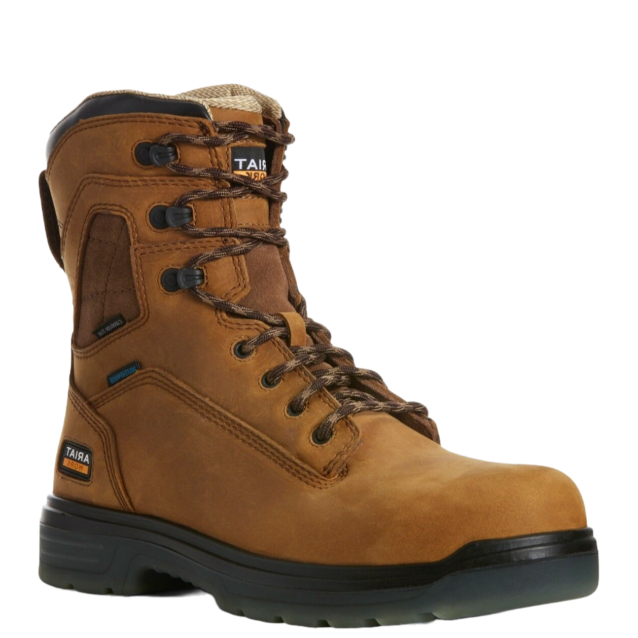 Ariat® Men's Turbo 8" H2O Waterproof Composite Toe Work Boots 10027326