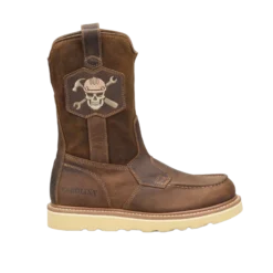 Carolina® Men's 10 Inch Flatiron Ranch Dark Brown Work Boots CA7044