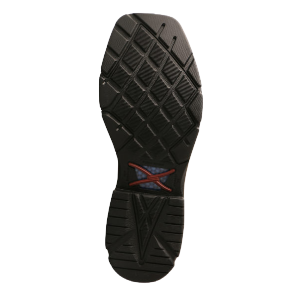 Twisted X® Men's Bomber & Bomber Brown Square Toe Work Boots MXB0009 - Image 2