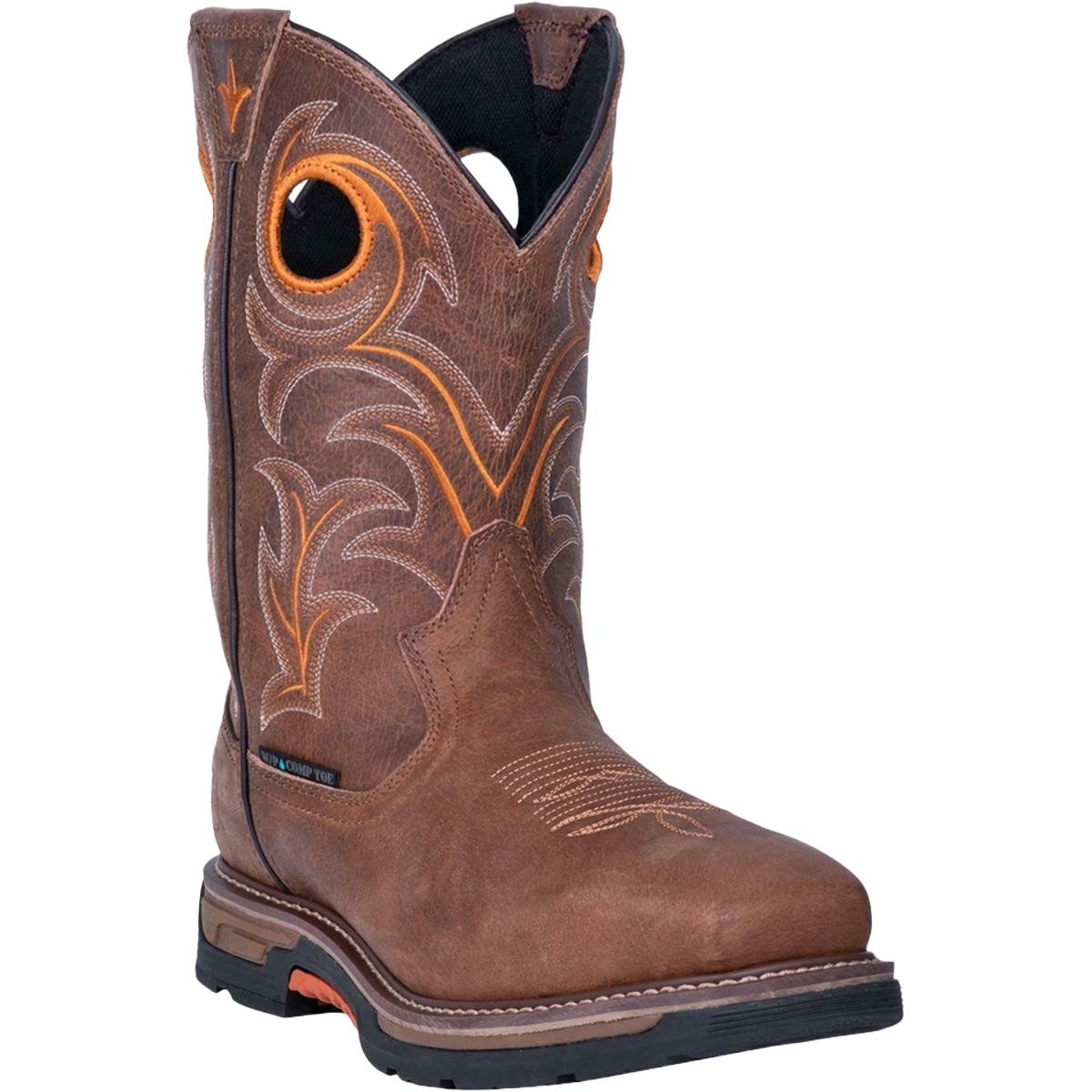 Dan Post Men's Storms Eye Composite Toe Brown Work Boots DP59414