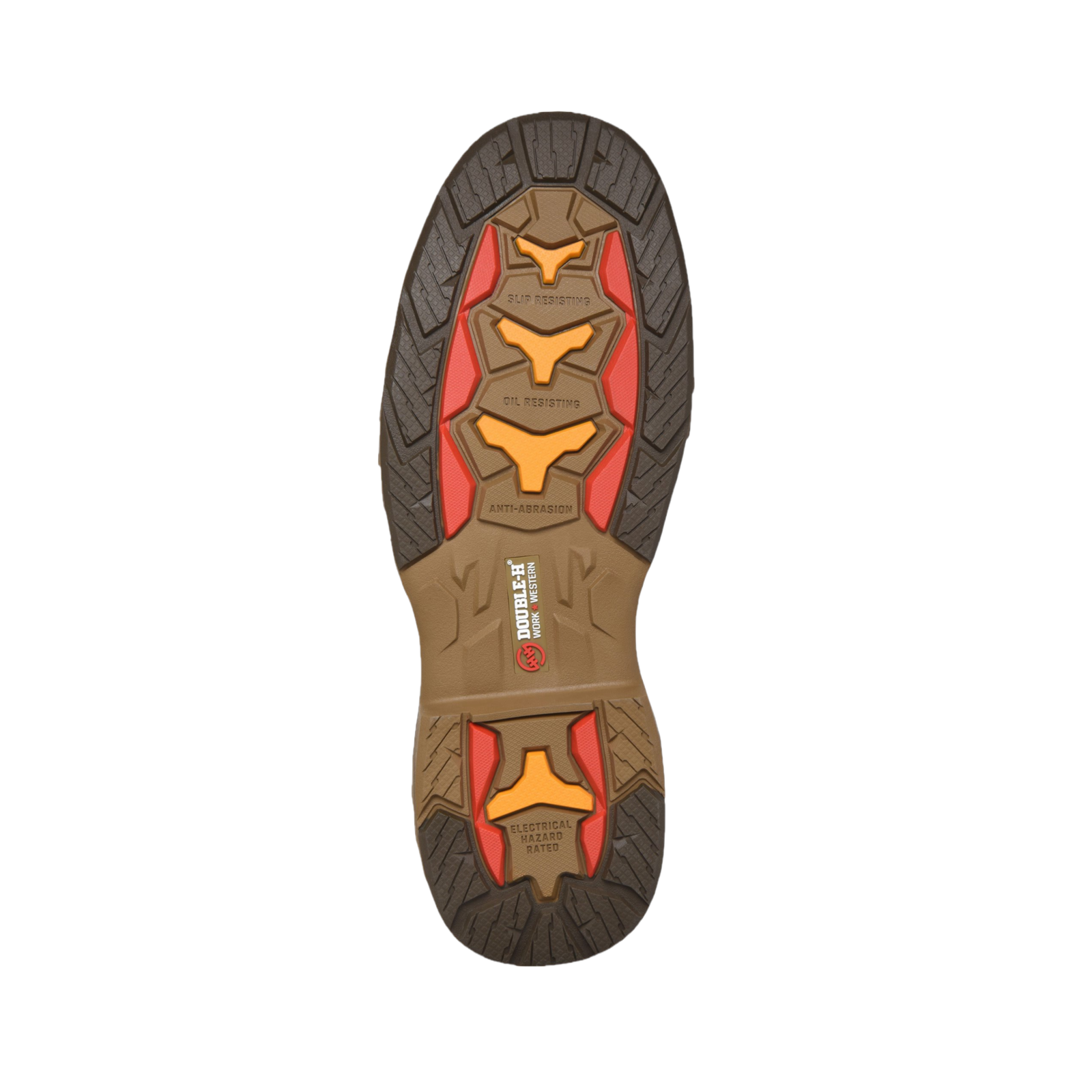 Double H® Men's 8" U Toe Lacer Raid Composite Toe Brown Work Boots DH5393 - Image 2