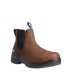 Ariat Men's Turbo Chelsea Domestic H2O Carbon Toe Work Boots 10036738