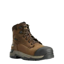Ariat Men's Brown Mastergrip Defend H2O Work Boots 10029523