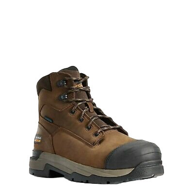 Ariat Men's Brown Mastergrip Defend H2O Work Boots 10029523