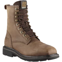 Ariat® Men's Cascade Wide Square Toe Alamo Brown Work Boots 10011917