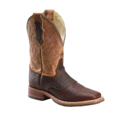 Double H® Men's 11" Wide Square Toe Roper Talache Brown Work Boots DH8305