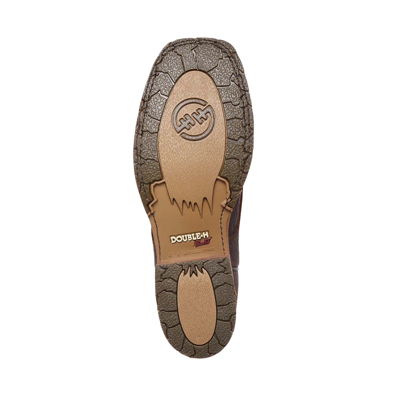 Double H® Men's 11" Wide Square Toe Roper Talache Brown Work Boots DH8305 - Image 2