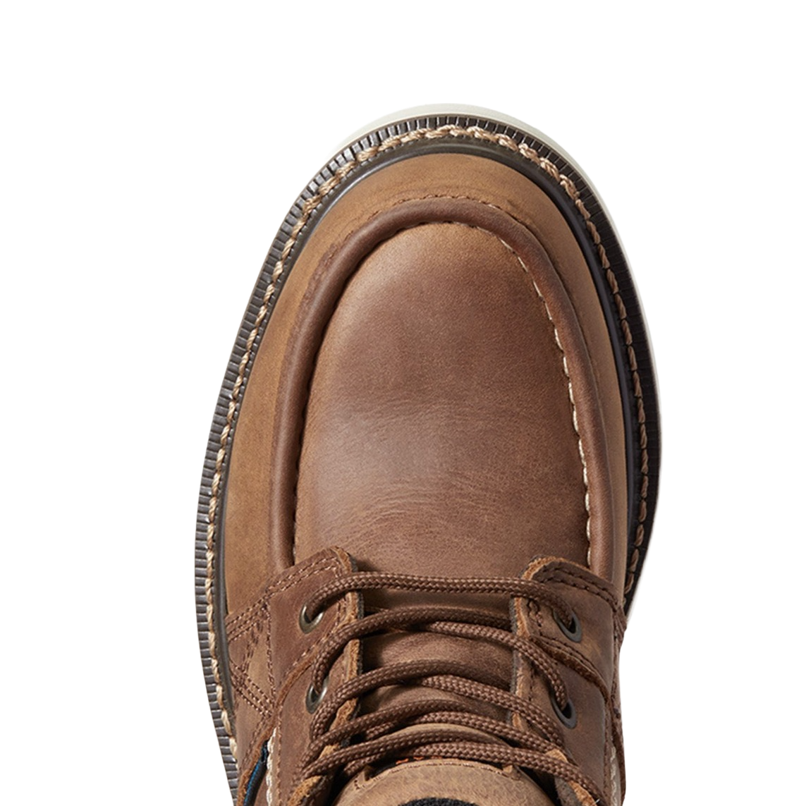 Ariat Ladies Rebar Wedge Moc Toe H2O Composite Toe Work Boots 10038335 - Image 3