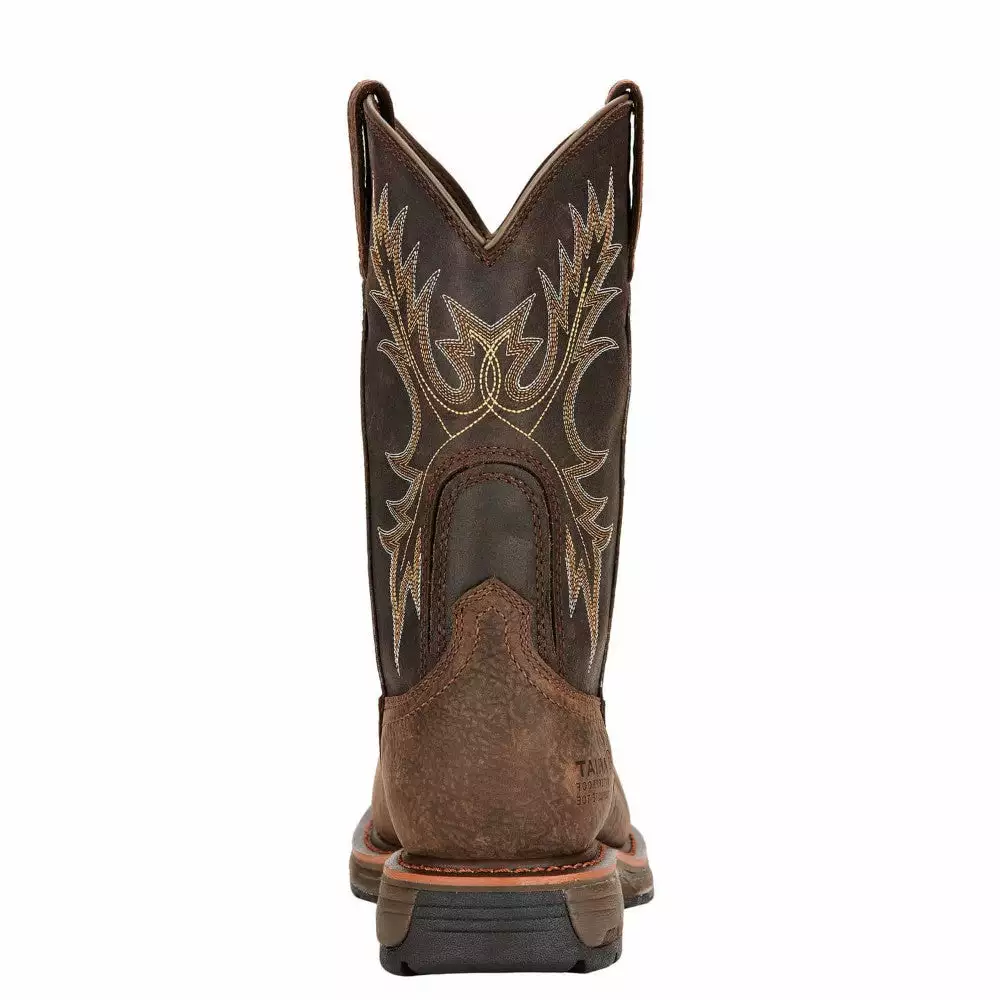 Ariat Men's Workhog H2O Wide Square Comp Toe Bruin Work Boots 10017420 - Image 5