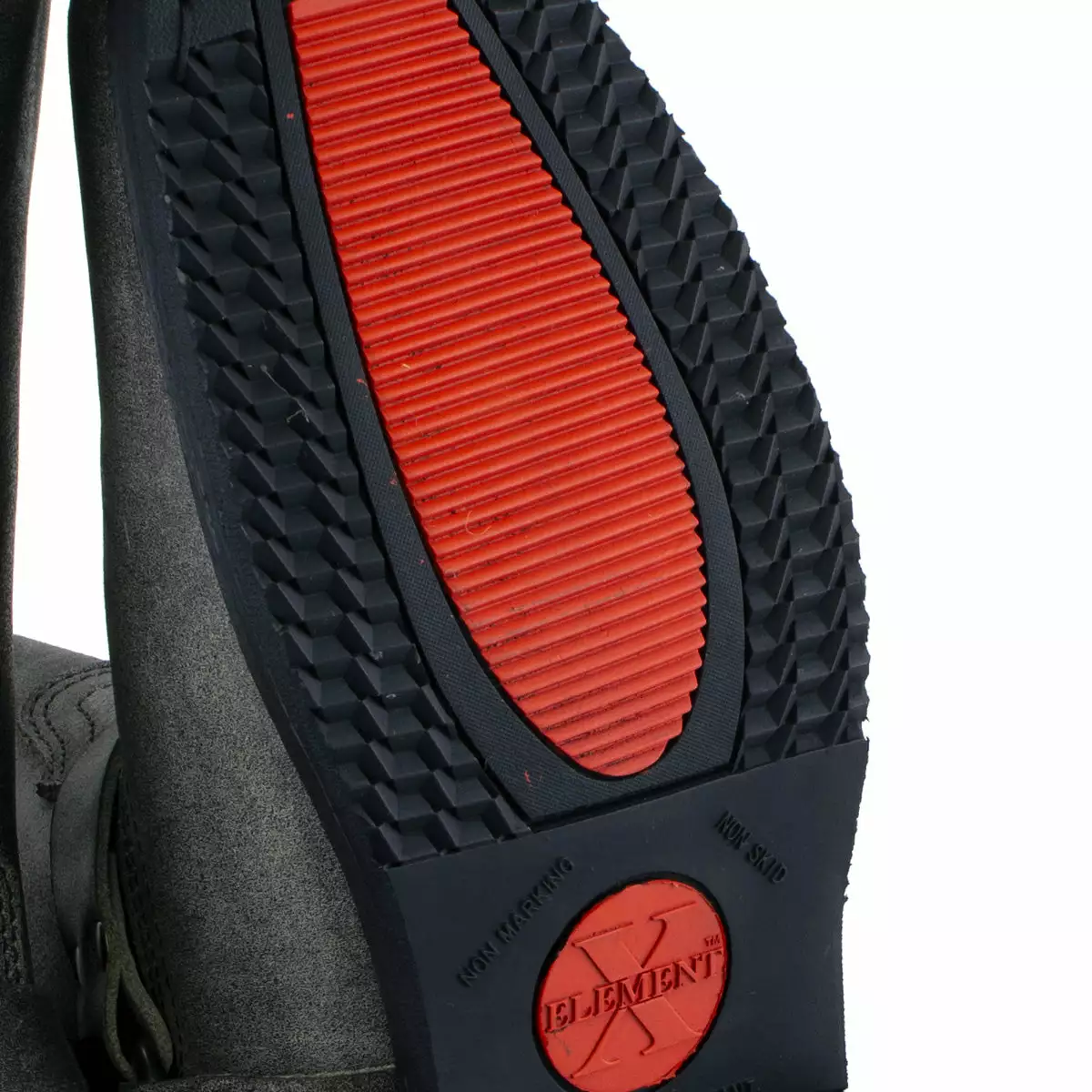 Xelement LU1605 Men's Classic Stone Wash Grey 13-inch Leather Harness Motorcycle Boots - Image 11