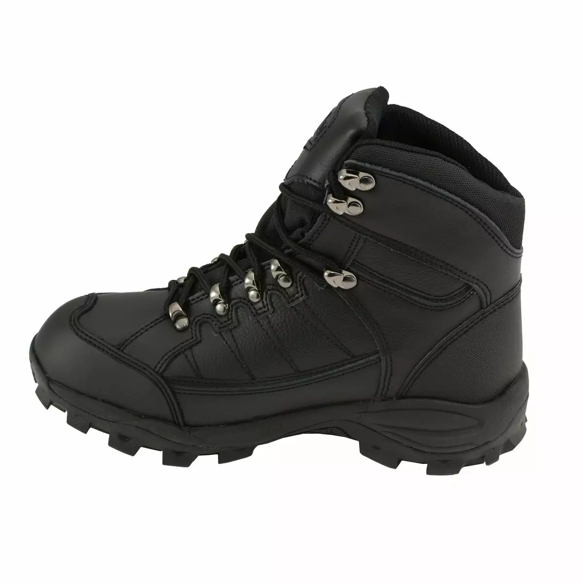 Bazalt MBM9129ST Men's Black Water And Frost Proof Leather Boots With Composite-Toe - Image 5