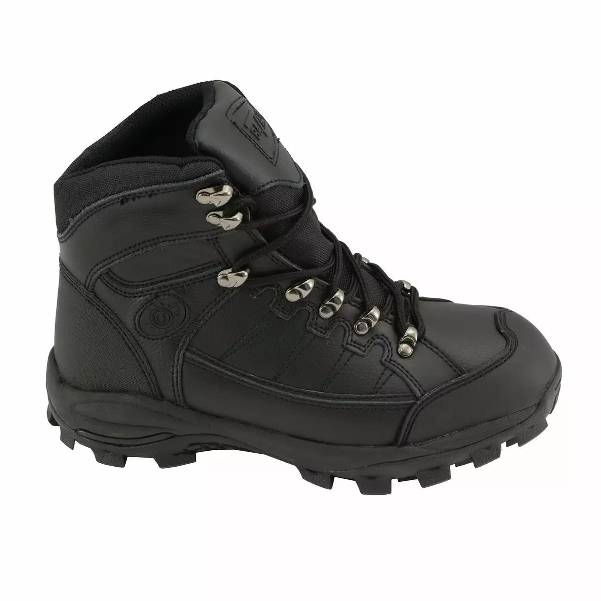 Bazalt MBM9129ST Men's Black Water And Frost Proof Leather Boots With Composite-Toe - Image 8