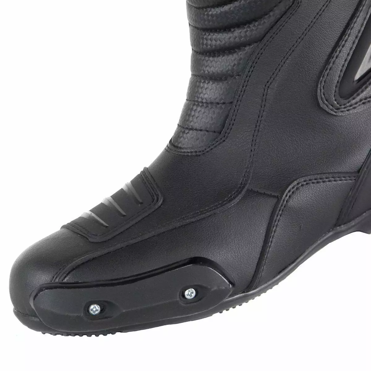 Vulcan V300 Men's 'Velocity' Black Leather Motorcycle Racing Sport Boots - Image 4